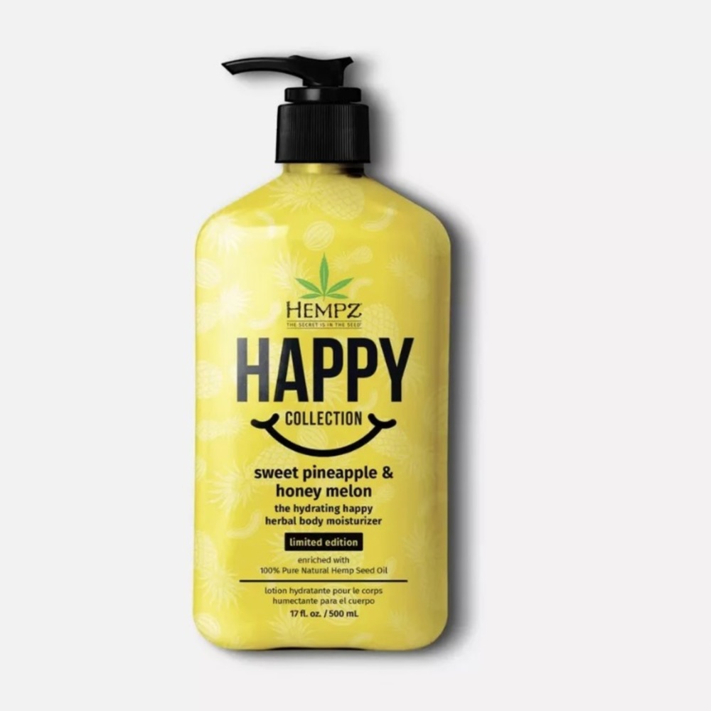 Hempz Sweet Pineapple And Honey Melon Happy Collection Moisturizer Lotion 17oz.
